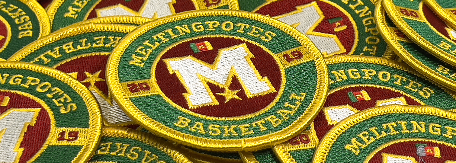 Basketbal Club badges voor Meltingpotes