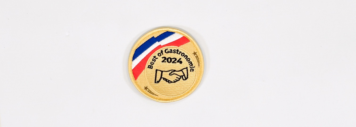 Badges voor culinaire chefs Best of Gastronomie