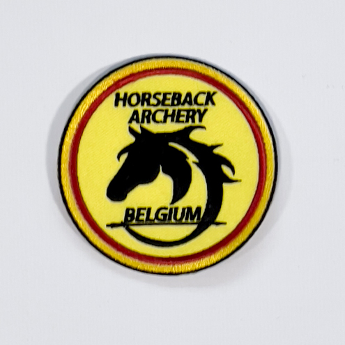 Badge boogschieten België domaine du bois de serree