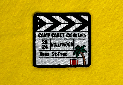 100% geborduurde patches voor een Hollywood-kadettenkamp