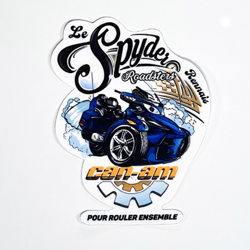 Patch voor leden van de Spyder Raodsters motorclub