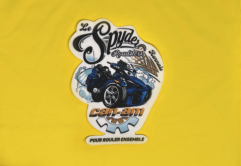 Spyder Raodsters 100% gesublimeerde badges