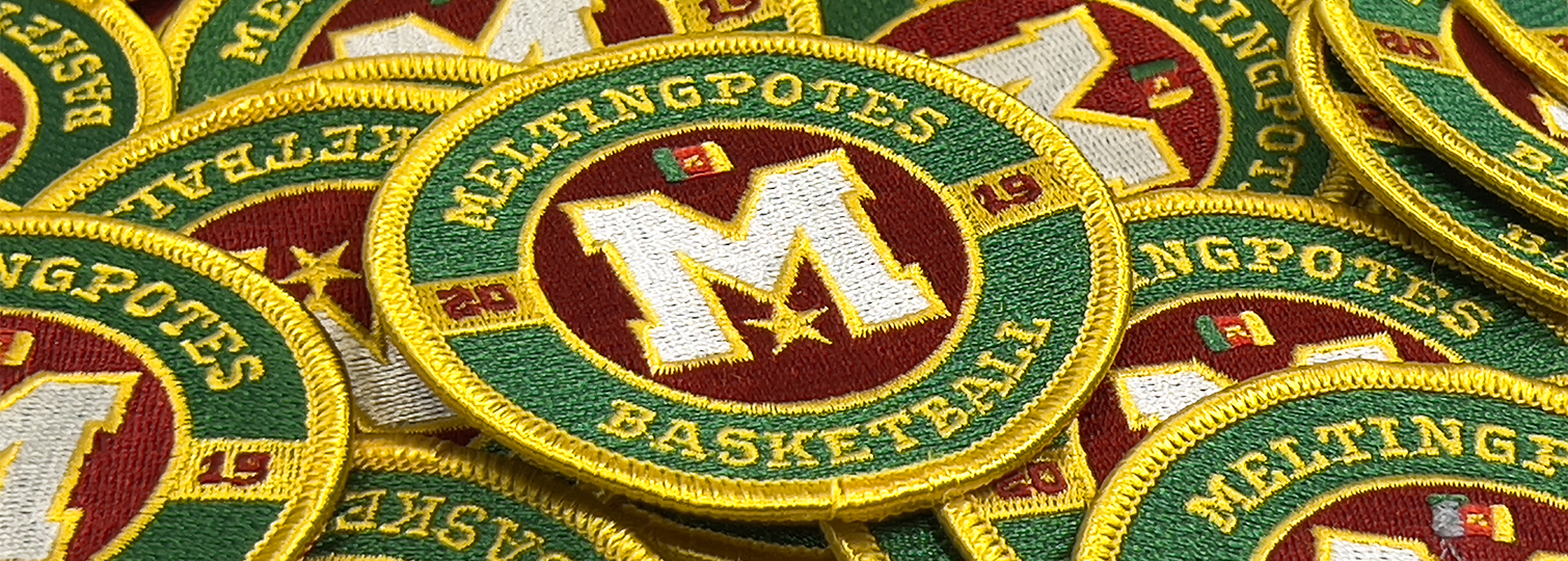 Basketbal Club badges voor Meltingpotes