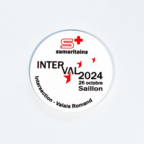 3D PVC Embleem Samaritanen Interval 2024