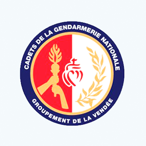 Logo Vendee nationale gendarmerie cadetten