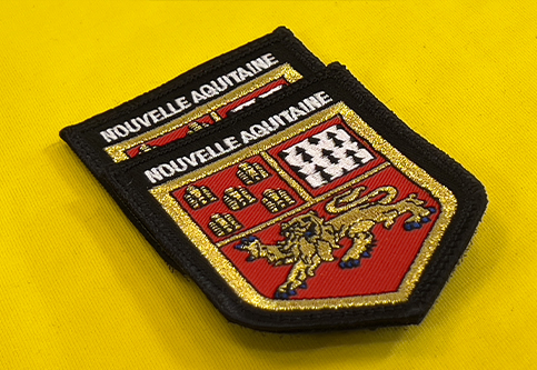 Badge van de vereniging van de Rangers van Nieuw-Aquitanië